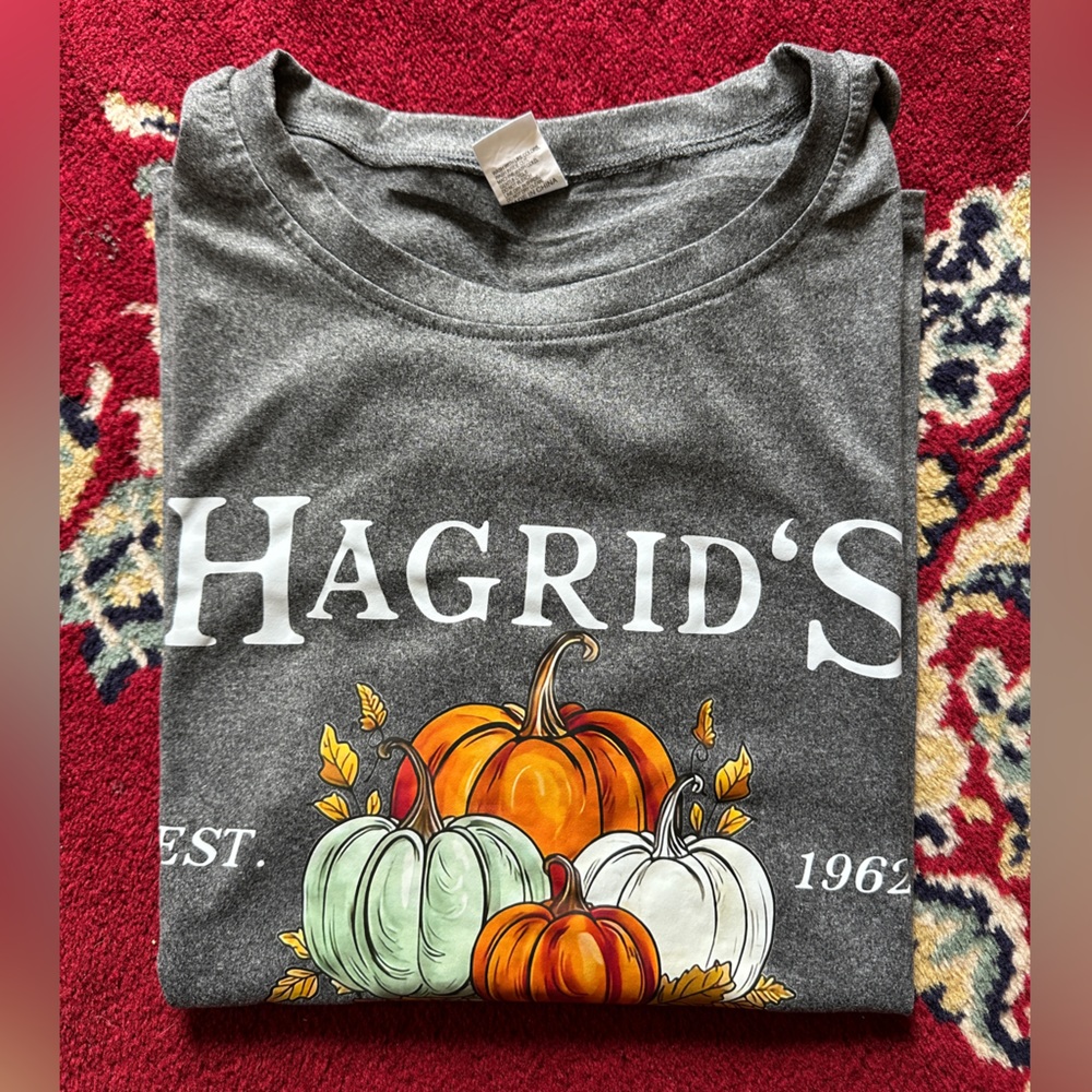 Hagrid’s Pumpkin Farm T-Shirt, Size L